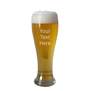 Engraved Rounded Pilsner Glass - Things Engraved