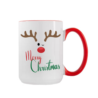 Reindeer Christmas Mug - Things Engraved