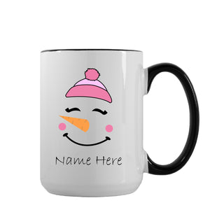 Happy Snowman Holiday Mug - Things Engraved
