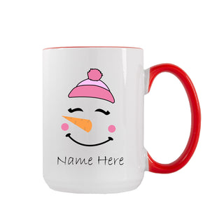 Happy Snowman Holiday Mug - Things Engraved