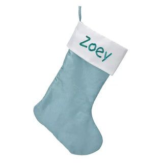 Solid Colour Christmas Stocking - Things Engraved