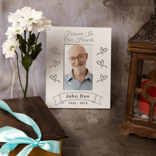 Forever in our Hearts Engraved MDF Photo Frame 8x10 - Things Engraved