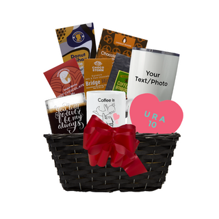 My Coffee Lover's Basket | Medium - Things Engraved