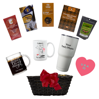 My Coffee Lover's Basket | Medium - Things Engraved