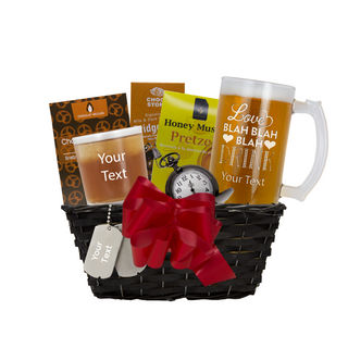 Gift Basket For Him | Medium - Things Engraved