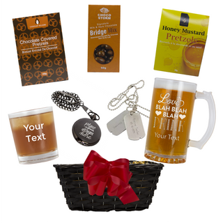 Gift Basket For Him | Medium - Things Engraved