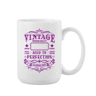 Vintage Birthday Mug - Things Engraved