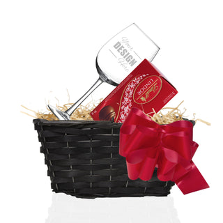 Wine Gift Basket | Small - Things Engraved