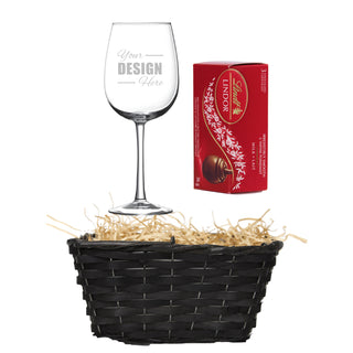 Wine Gift Basket | Small - Things Engraved