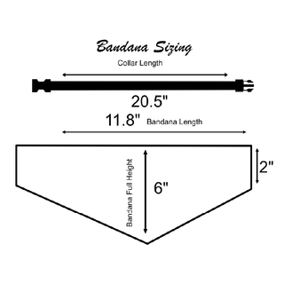 Canadian Flag Pet Bandana - Things Engraved