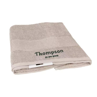 Custom Embroidered Towels - Standard Size - Things Engraved