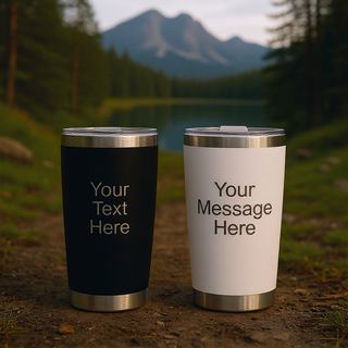 Custom Engraved Coffee Tumbler - Things Engraved