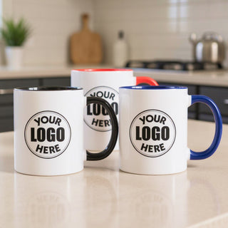 Custom logo mugs (no text)