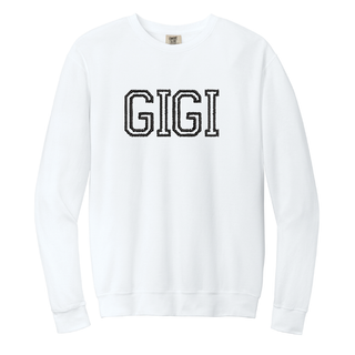 Embroidered Name Sweater | Grandma, Nana, Gigi, Mimi - Things Engraved