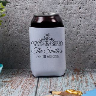 Personalized Wedding Gift Beer Cozy - Things Engraved