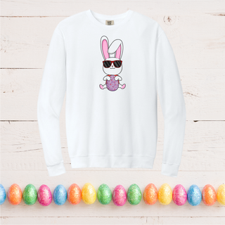 Easter Bunny with Egg Crewneck Sweatshirt - Things Engraved