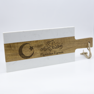 Ramadan Marble Serving Board - Things Engraved