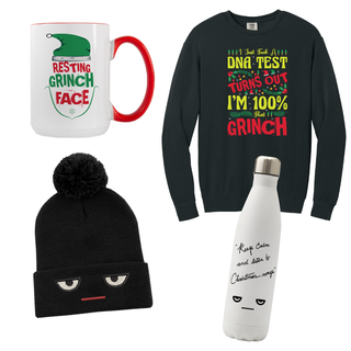 The Grinch Gift Bundle - Things Engraved