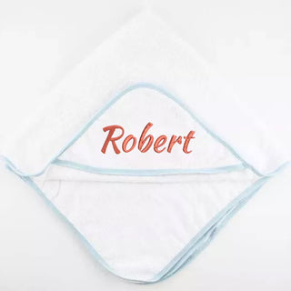 Custom Embroidered Hooded Baby Towel - Things Engraved
