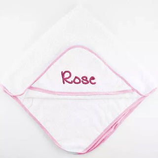 Custom Embroidered Hooded Baby Towel - Things Engraved