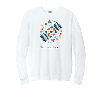 Candy Tree Ugly Christmas Crewneck Sweater- Adult Size - Things Engraved