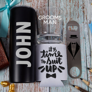 Wedding Party Groomsman Set - Things Engraved