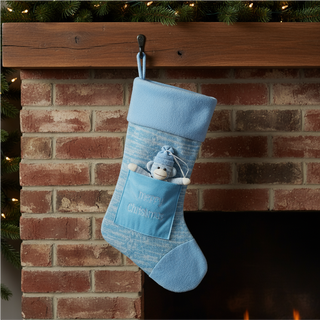 Sock Monkey Stocking Things Engraved
