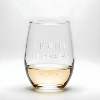 Liquid Therapy Stemless Wine Glass