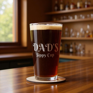 Classic Beer Pint | Custom Message or Design