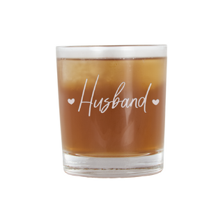 The Hubby's Whiskey Glass 11 oz