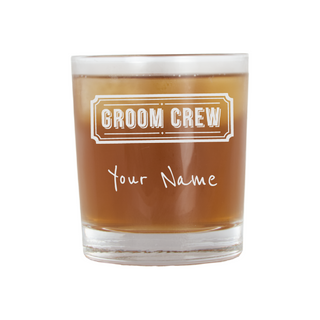 The Groomsmen's Booze Blaster Whiskey Glass 11 oz