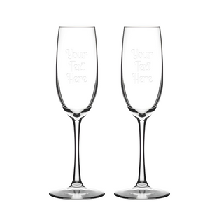 Design Your Own Champagne Flute- Set of 2