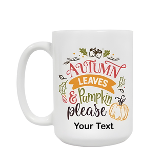 Pumpkin Please Fall Mug