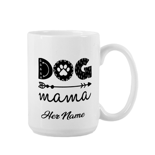 Dog Mama Ceramic Mug 15 oz