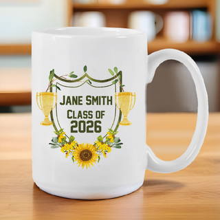 Graduation Trophy Ceramic Mug Things Engraved