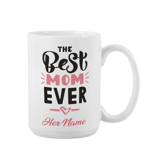 Tasse en céramique « La meilleure maman de tous les temps » de 15 oz