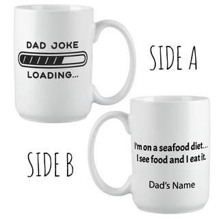 Dad Joke Loading... Mug 15 oz