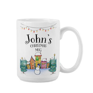 Design Your Own Christmas Mug 15 oz