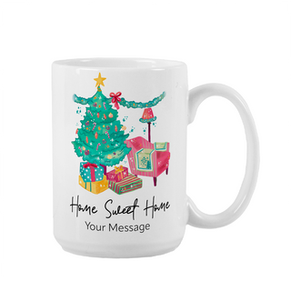 Home Sweet Home Christmas Mug 15 oz