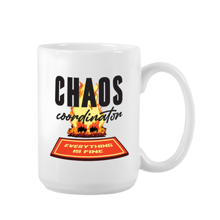 Chaos Coordinator Ceramic Mug 15 oz