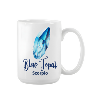 Zodiac Birth Gem Mug 15 oz