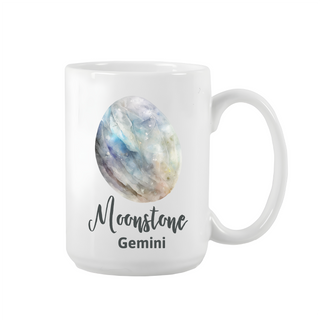 Zodiac Birth Gem Mug 15 oz