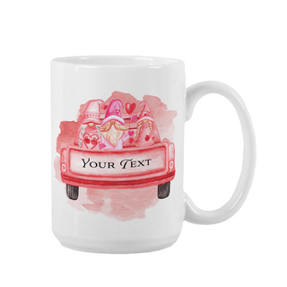 Custom Name Valentine's Day Mug 15 oz