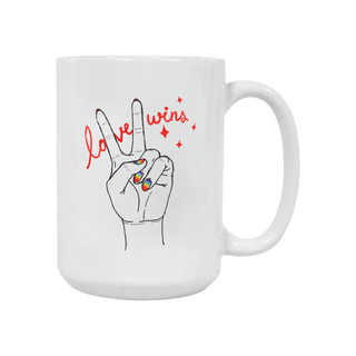 Love Wins Ceramic Mug