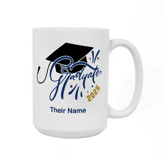 Graduate 2025 Ceramic Mug 15 oz