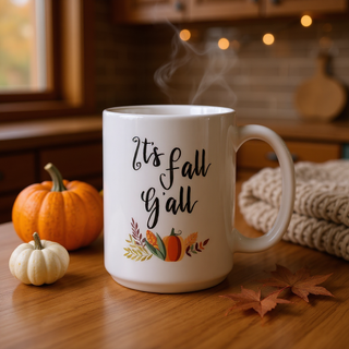 It's Fall Y'all Coffee Mug
