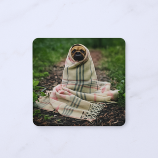 Custom Photo/Text Square Coaster