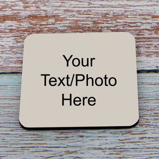 Custom Photo/Text Square Coaster