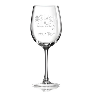 Christmas Wine glass - Set of 3