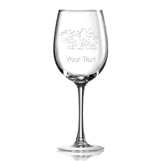 Christmas Wine glass - Set of 3